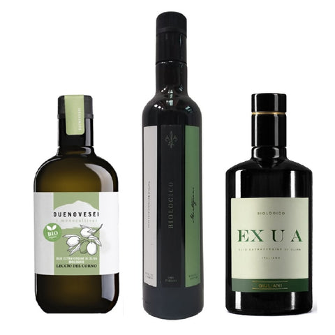 3 Oli Extra Vergine Oliva Biologico Vendita On-line E-olio