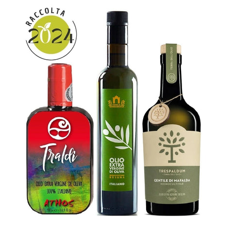 Tris Olio Extra Vergine Fruttato Intenso E-olio