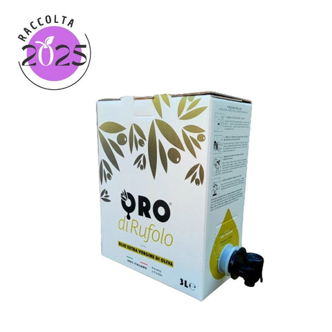 Olio Extra Vergine Oliva Tradizionale Oro Rufolo 3 Litri Online E-olio