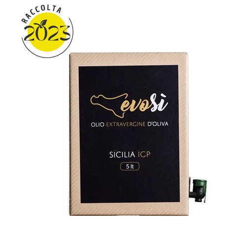 Olio Extra Vergine Olia IGP Sicilia 5 litri E-olio
