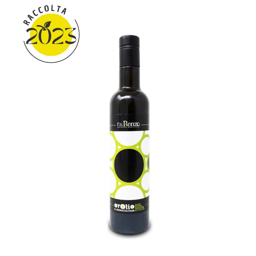 Bottiglia Siviglia da 500 ml di olio extra vergine d'oliva 100