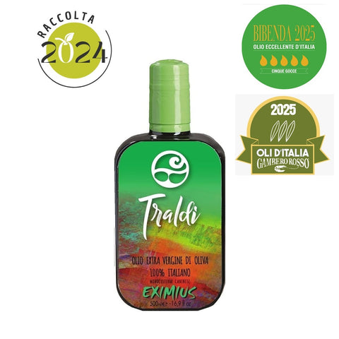 Olio Extra Vergine Traldi Eximius Gambero Rosso Bibenda