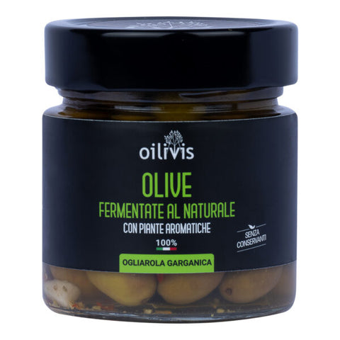 Oliva Tavola Ogliarola Garganica Fermentazione Naturale Condite Oilivis E-olio