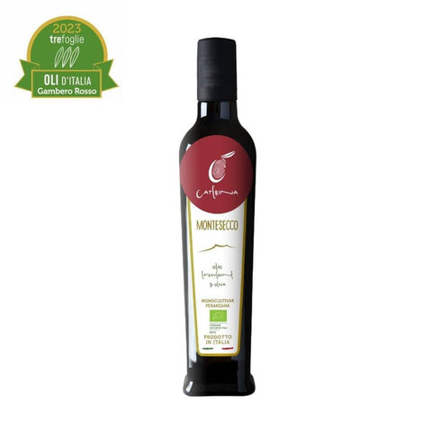 olio extravergine 3 foglie gambero rosso montesecco caterina