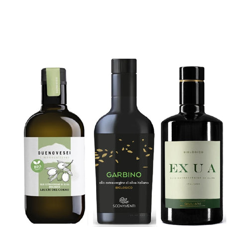 3 Oli Extra Vergine Oliva Biologico Vendita On-line E-olio