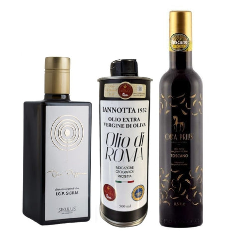 Olio Extra Vergine Oliva IGP Sicilia Roma Toscana