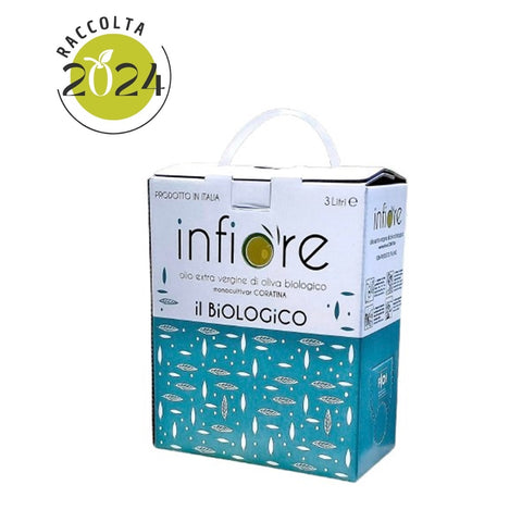 Olio Extra Vergine Oliva Biologico Infiore 3 Litri Shop Online E-olio